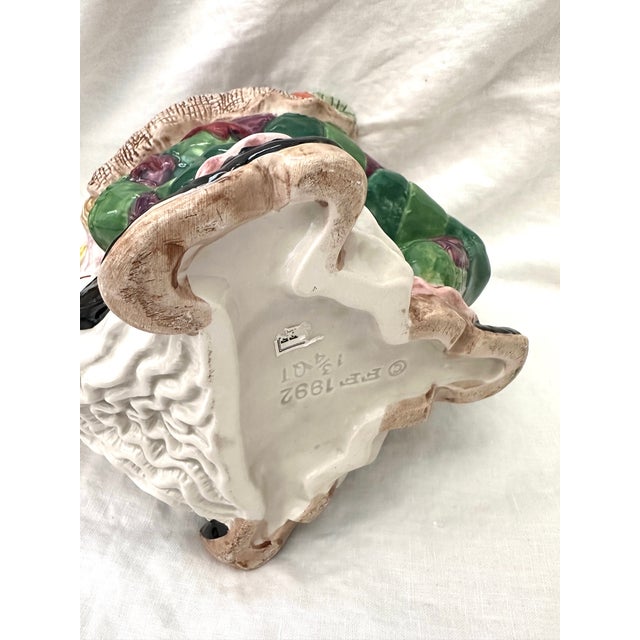 Ceramic Fitz & Floyd Halloween Hoedown 56oz Pitcher For Sale - Image 7 of 7