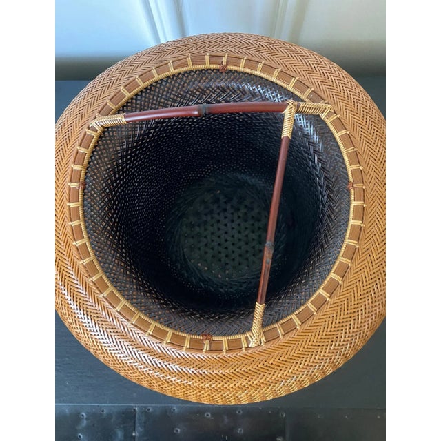 Contemporary Contemporary Japanese Bamboo Sculpture Kawano Shoko For Sale - Image 3 of 13