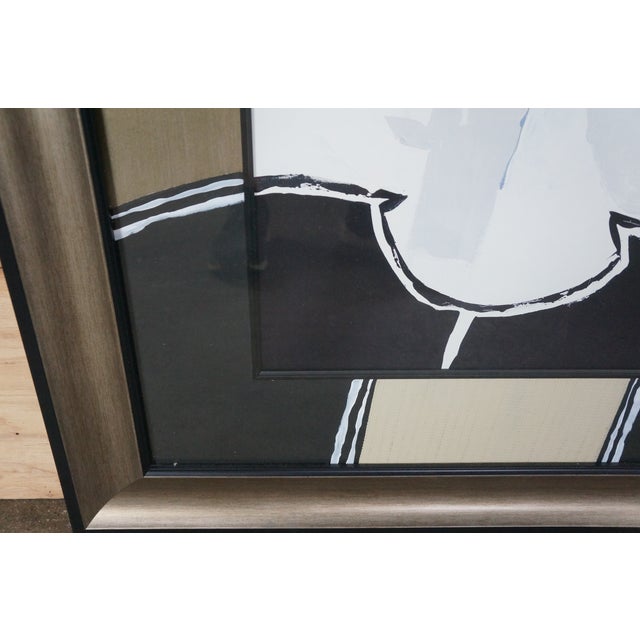 Christian Choisy the Flower in the Hair Portrait Print by Baldwin Framed 46" For Sale - Image 6 of 10