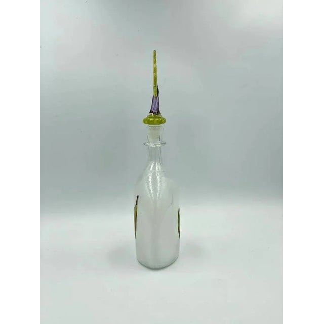 1990s Italian Glass Decanter Attributed to Murano, 1990s For Sale - Image 5 of 7
