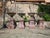 Mid 19th Century Large French Garden Urns in Cast Iron with Terracotta, 1840s, Set of 2 For Sale - Image 5 of 11