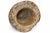 18th Century Granite Stone Bowl Mortar Planter Caramel Stripes 11 Lb For Sale - Image 9 of 10