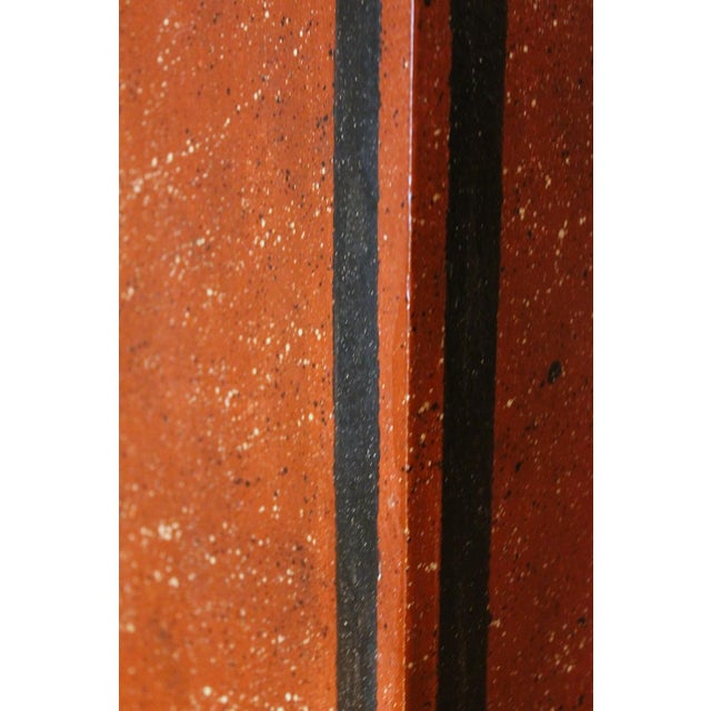 19th Century Italian Faux Marble Lacquer Architectural Pedestals or Columns, Set of 2 For Sale - Image 11 of 18