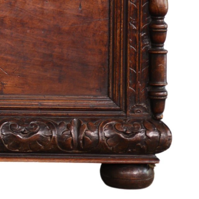 17th Century French Carved Trunk For Sale In Denver - Image 6 of 8
