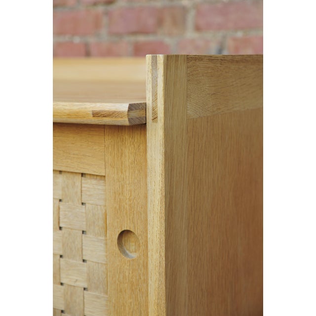 Vintage Danish Oak Sideboard by Ilse & Ove Rix for Uldum Møbelfabrik For Sale - Image 11 of 17