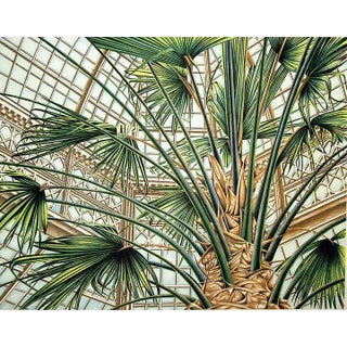 Karl Nathan Black "The Conservatory" Signed Numbered Art Lithograph 1980 Unframed For Sale