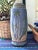 Vintage Tonala Folk Art burnished clay pottery vase with hand-painted designs of desert plants, deer, and birds. Beautiful...