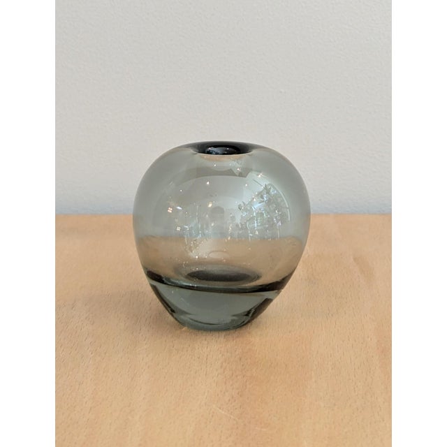 Mid-Century Modern Mid-Century Glass Vases by Per Lütken for Holmegaard, Set of 2 For Sale - Image 3 of 7