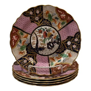 Imperial Stone China Plates by John Ridgeway - Set of Four