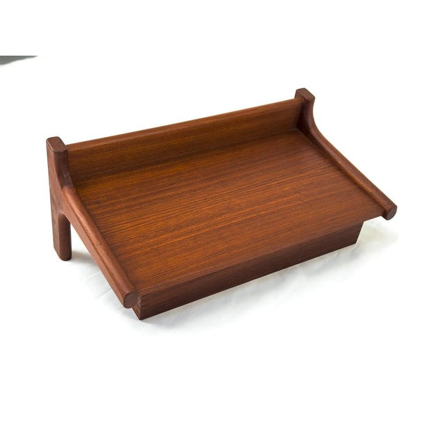 Teak Wall Console attributed to Børge Mogensen, 1960s For Sale - Image 4 of 13