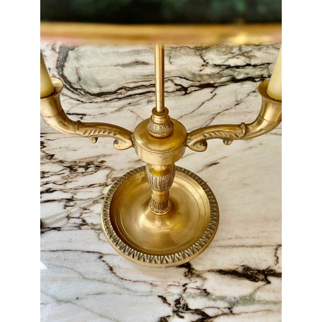 Bouillotte Bronze & Verdigris Lamp Chairish