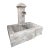 Cucuron Single Pillar Limestone Wall Fountain From the South of France For Sale