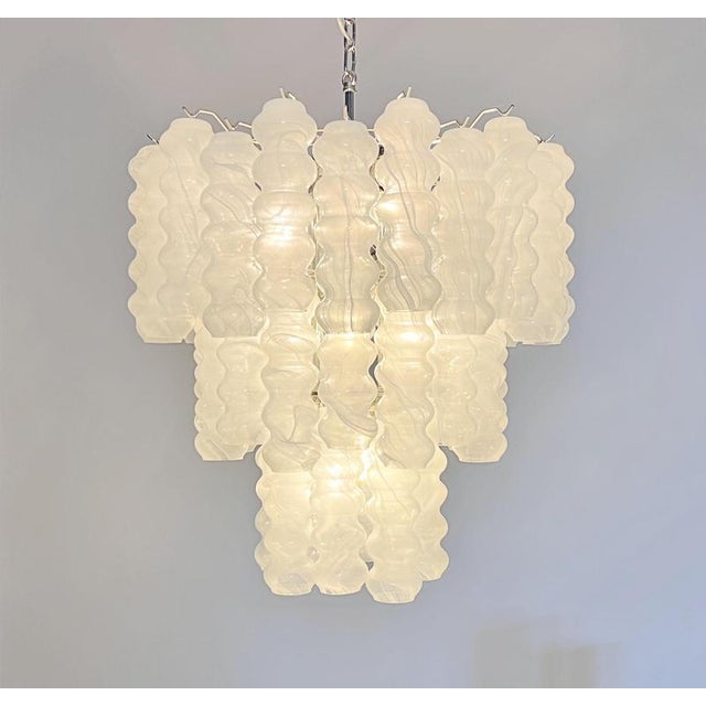 Italian Chandelier in Murano Glass, 1980s For Sale - Image 12 of 15