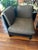 Contemporary Donghia Black and Gray Armchairs, a Pair For Sale - Image 12 of 13