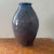 Vintage Hand Thrown Pottery Vase With Glazed Design in Blue and Mauve, Signed STV Measures approx: 11H x 6D Pease visit my...