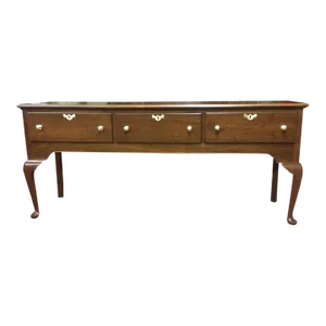 Vintage Sideboard, Huntboard, Buffet, Custom Made Walnut Furniture