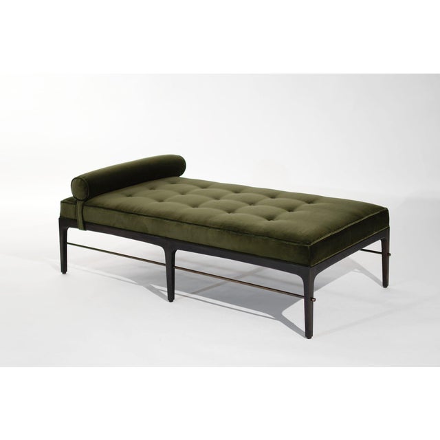 Not Yet Made - Made To Order Linear Daybed Series Espresso and Bronze For Sale - Image 5 of 18