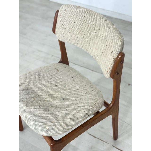 Mid-Century Danish Teak Dining Chairs by Erik Buch for O.D. Møbler A/S, 1960s, Set of 4 For Sale - Image 10 of 15