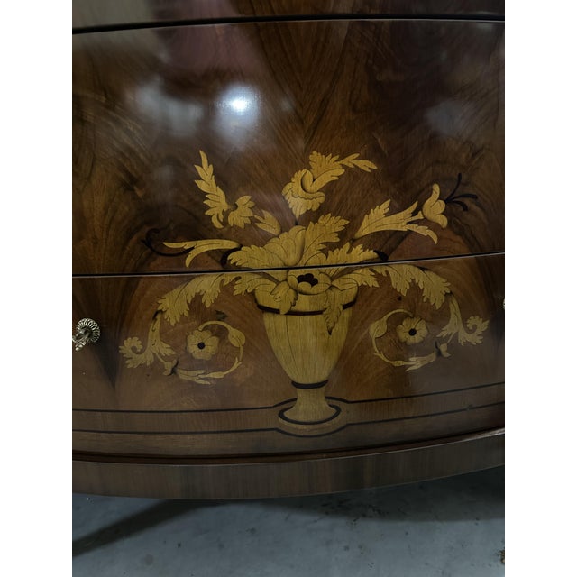 Louis Philippe XVI Triptych Dresser and Bedside Tables, Set of 3 For Sale - Image 15 of 17