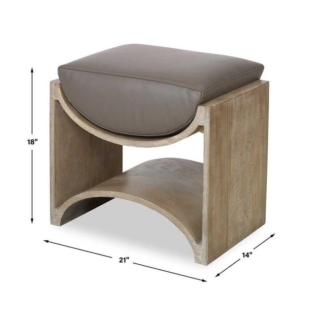 The useful and multifunctiona modern deco Bench (stool) makes a striking design statement. Features Brushed American...