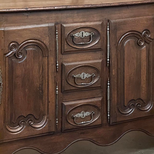 Late 18th Century 18th Century Country French Buffet ~ Enfilade For Sale - Image 5 of 12