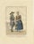 Hollywood Regency Maaskamp, Mennonites of Kampereiland on the Way to Meeting, Dutch Costume, 1820, Engraving For Sale - Image 3 of 9