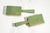 Art Deco Antique Shagreen Dresser Set 5-Piece Vanity Grooming Brush Set For Sale - Image 15 of 18
