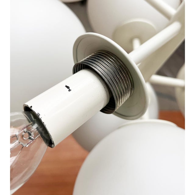 Mid-Century Swiss Space Age Pendant Lamp by E. R. Nele for Temde, 1960s For Sale - Image 16 of 18