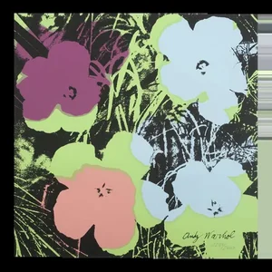 1986 Carnegie Museum of Art Andy Warhol Flowers Ii.64 Limited Edition Lithograph
