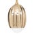 Poppy polished brass 12 stem v chandelier by fred and juul dimensions: ø 10 x d 300 cm. Materials: polished brass....