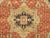 2020s Pasargad DC Fine Hand Knotted Persian Serapi Design Round Rug For Sale - Image 5 of 5