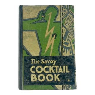 The Savoy Cocktail Book by Harry Craddock 1930 First Edition Hardcover For Sale