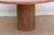 Brown 60" Dm Round Burma Teak Carved Pedestal Table For Sale - Image 8 of 12