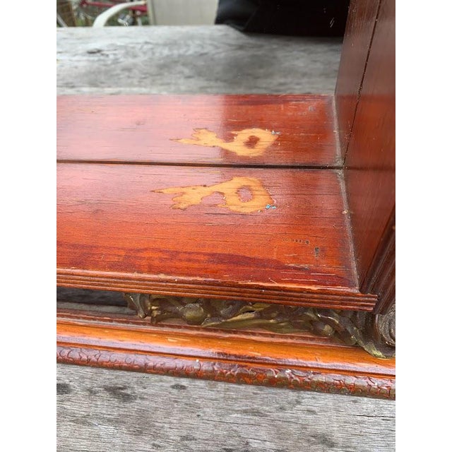 Mid-Century Modern Shadow Box Mirrored Shelf For Sale - Image 6 of 12