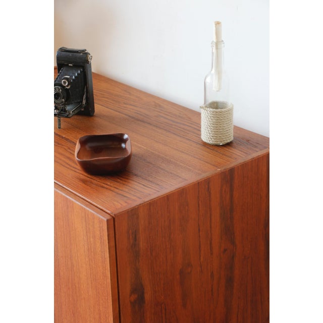 Vintage Scandinavian Sideboard in Teak from Bakelite Workshop, 1960s For Sale - Image 15 of 17