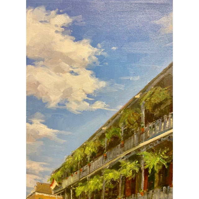 "New Orleans" Contemporary Original City Scene Oil Painting on Canvas by J. Price For Sale - Image 6 of 9