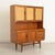 Mid Century G-plan Fresco sideboard/highboard with rattan front, circa 1960s. Excellent restored condition. H: 159cm W:...