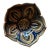 Vintage Ken Edwards Lotus Bowl - Made in Mexico For Sale