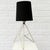 Black Mid-Century Modernist Table Lamp by Nils Strinning, Sweden, 1950s For Sale - Image 8 of 8