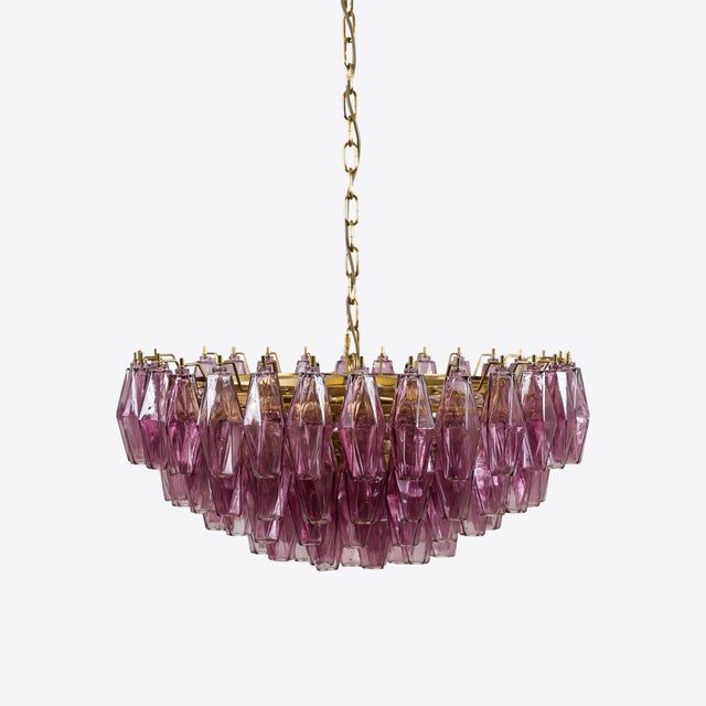 Lilac Sorrento Chandelier from Pure White Lines For Sale - Image 14 of 14