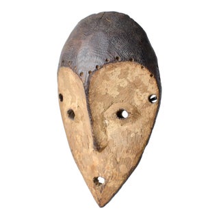 Early 20th Century Lega Bwami Society Mask For Sale