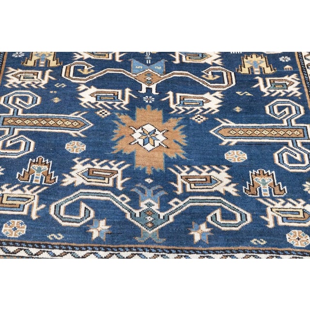 Antique Shirvan Perpedil Rug 3'2'' x 4' For Sale - Image 9 of 11