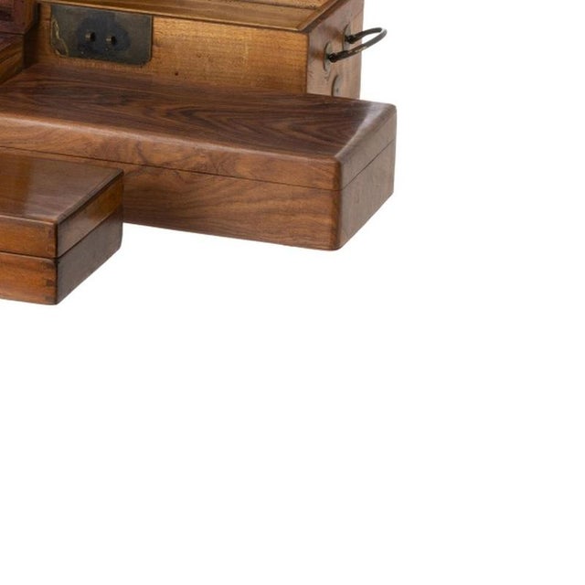 Travel Trunks, 19th Century, Set of 4 For Sale - Image 5 of 6