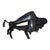 1970s Bison Sculpture Forges Steel Kinetic Brutalist Sculpture For Sale - Image 4 of 4