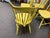 Wood 20th Century Yellow Painted Windsor Chairs Set of Four For Sale - Image 7 of 8