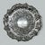 A Superb Example of an early heavy gauge Irish Sterling Silver Georgian style crested Card or Wine Tray of outstanding...