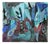 Ernst Weiers, Night Forest, 1954, Oil Painting on Glass, Framed For Sale