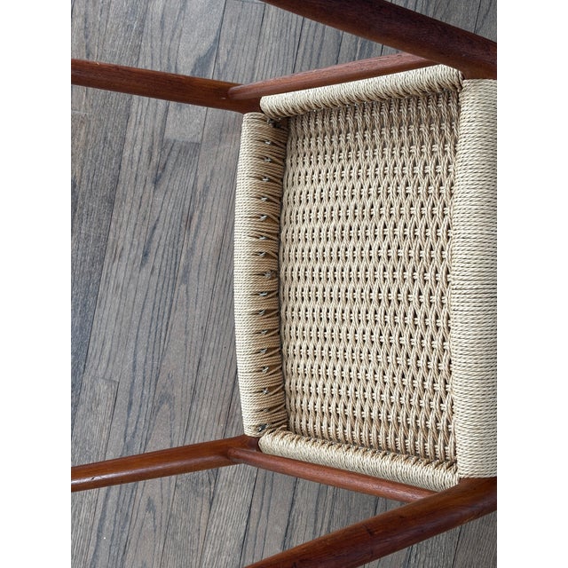 1950s Set of Four Niels Otto Møller Model 75 Dining Chairs in Teak Jl Møllers Møbelfabrik, Denmark, Circa 1960s For Sale - Image 5 of 13