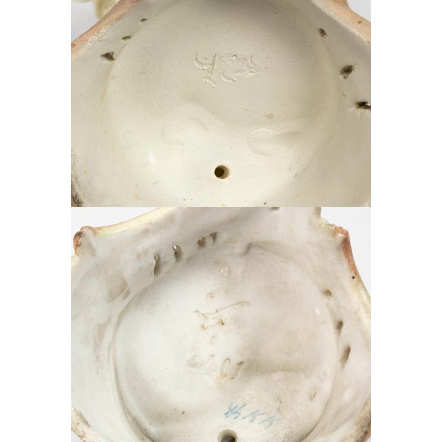 Porcelain Rococo Couple Figurines from Meissen, Germany, 19th Century, Set of 2 For Sale - Image 9 of 10