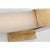 2020s Kelly Wearstler for Visual Comfort Signature Covet 24" Over The Mirror Bath Light in Antique-Burnished Brass with Alabaster For Sale - Image 5 of 8